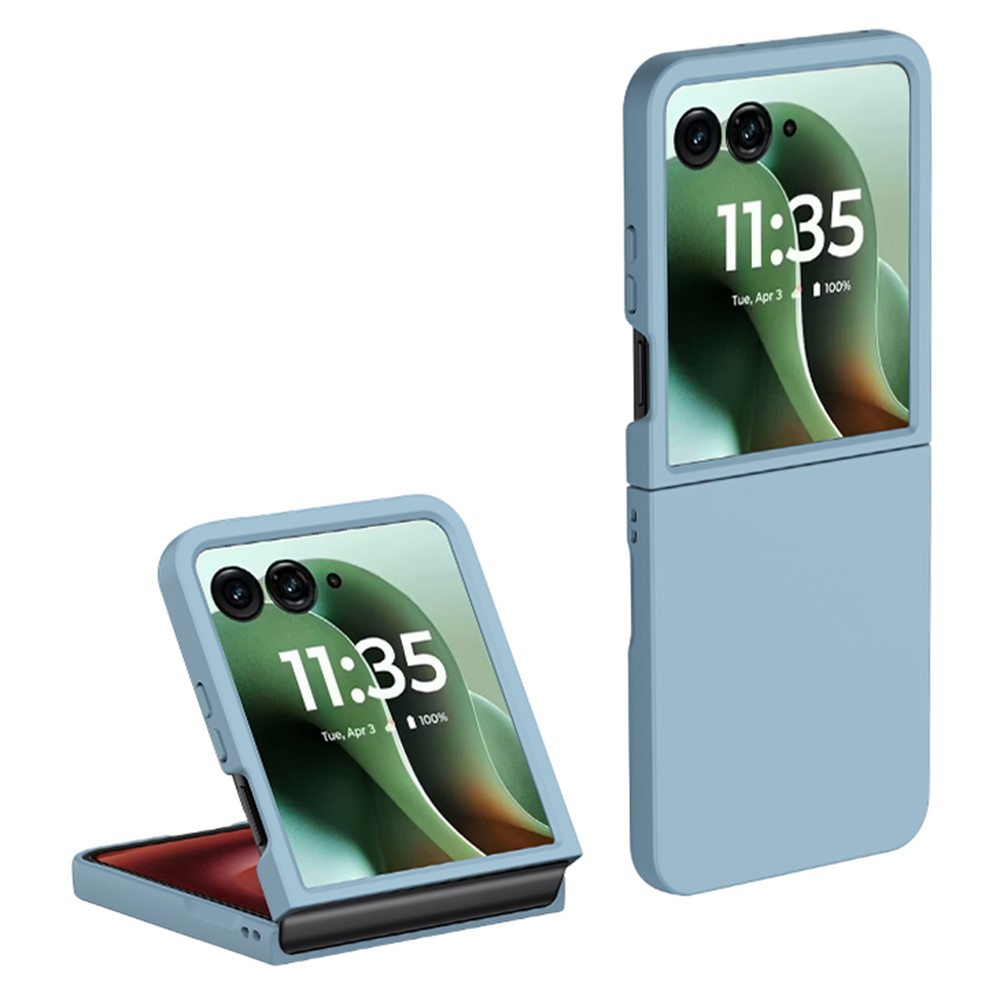 E-shop PLASTIC Ochranný plastový kryt pre Motorola Razr 60 Ultra / Razr 70 Ultra svetlomodrý