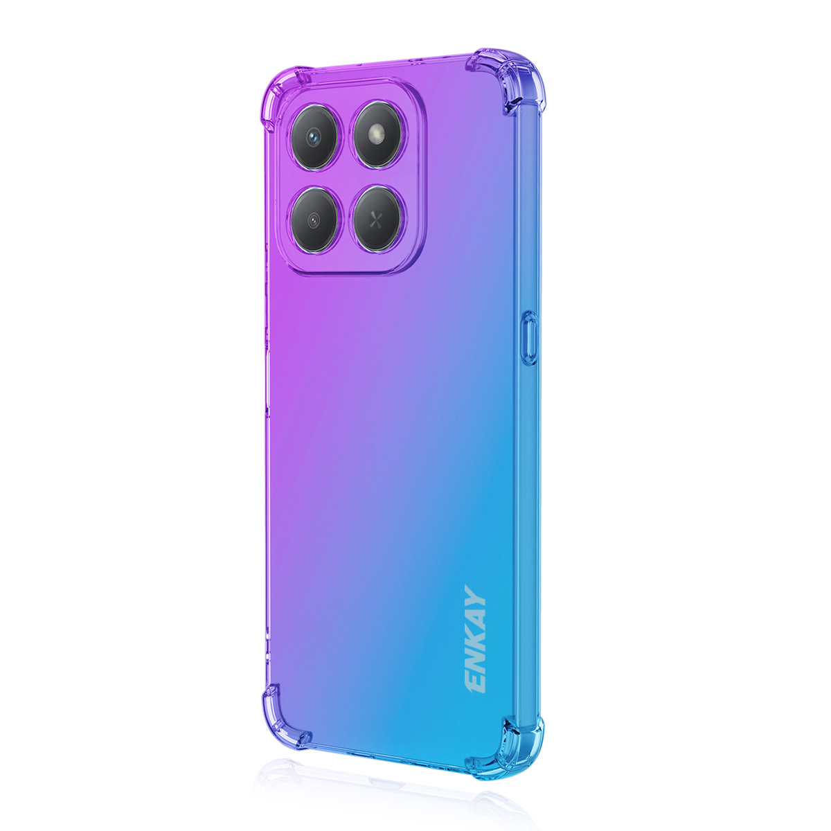 E-shop ENKAY GRADIENT Ochranný obal pre Honor 400 Smart 5G / Honor X7d PURPLE-BLUE