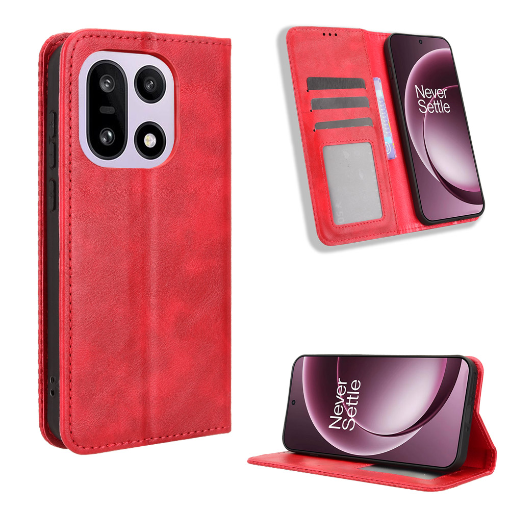 E-shop BUSINESS Peňaženkový kryt pre OnePlus 15 červený