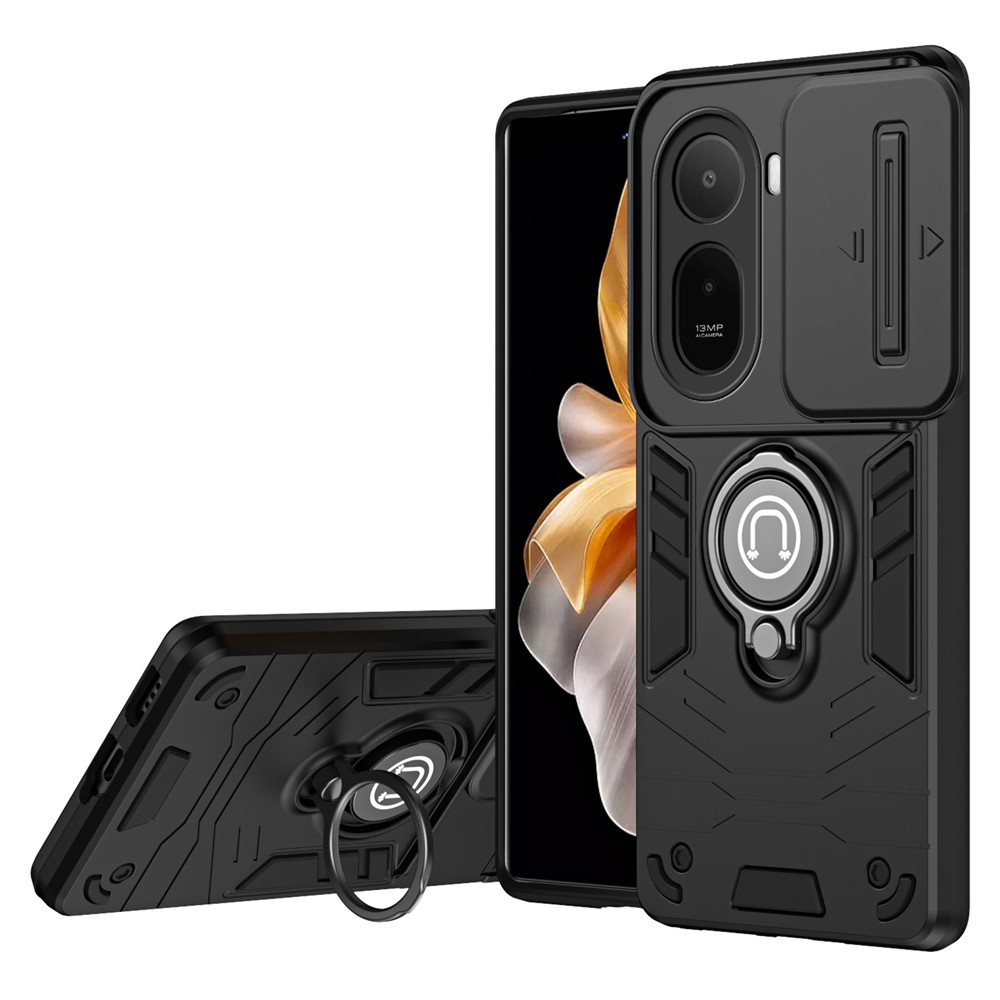 E-shop CAMPROTECT Kryt s držiakom pre Xiaomi Redmi A7 Pro čierny
