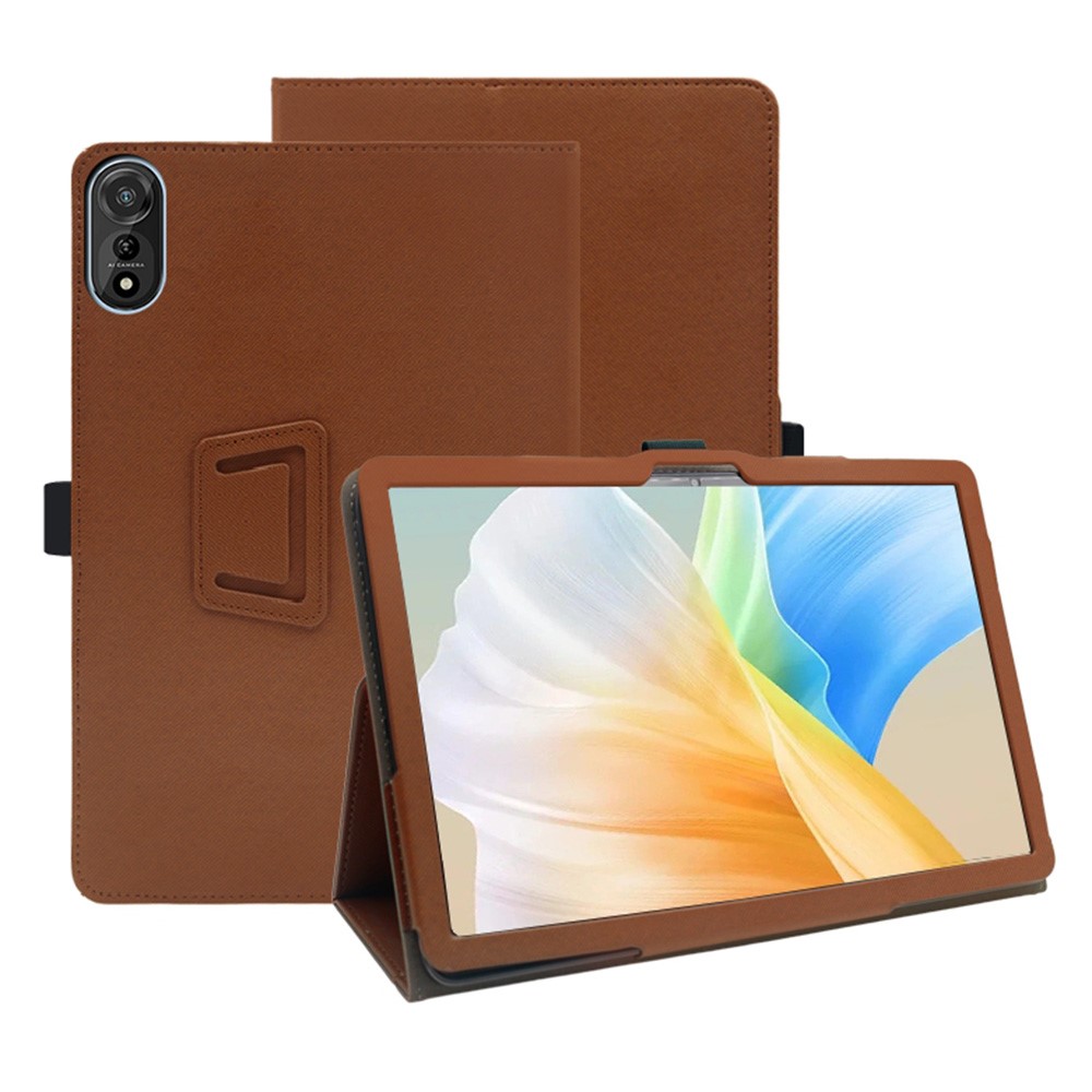 E-shop CLEVER Zaklápacie puzdro pre Blackview Mega 2 hnedé