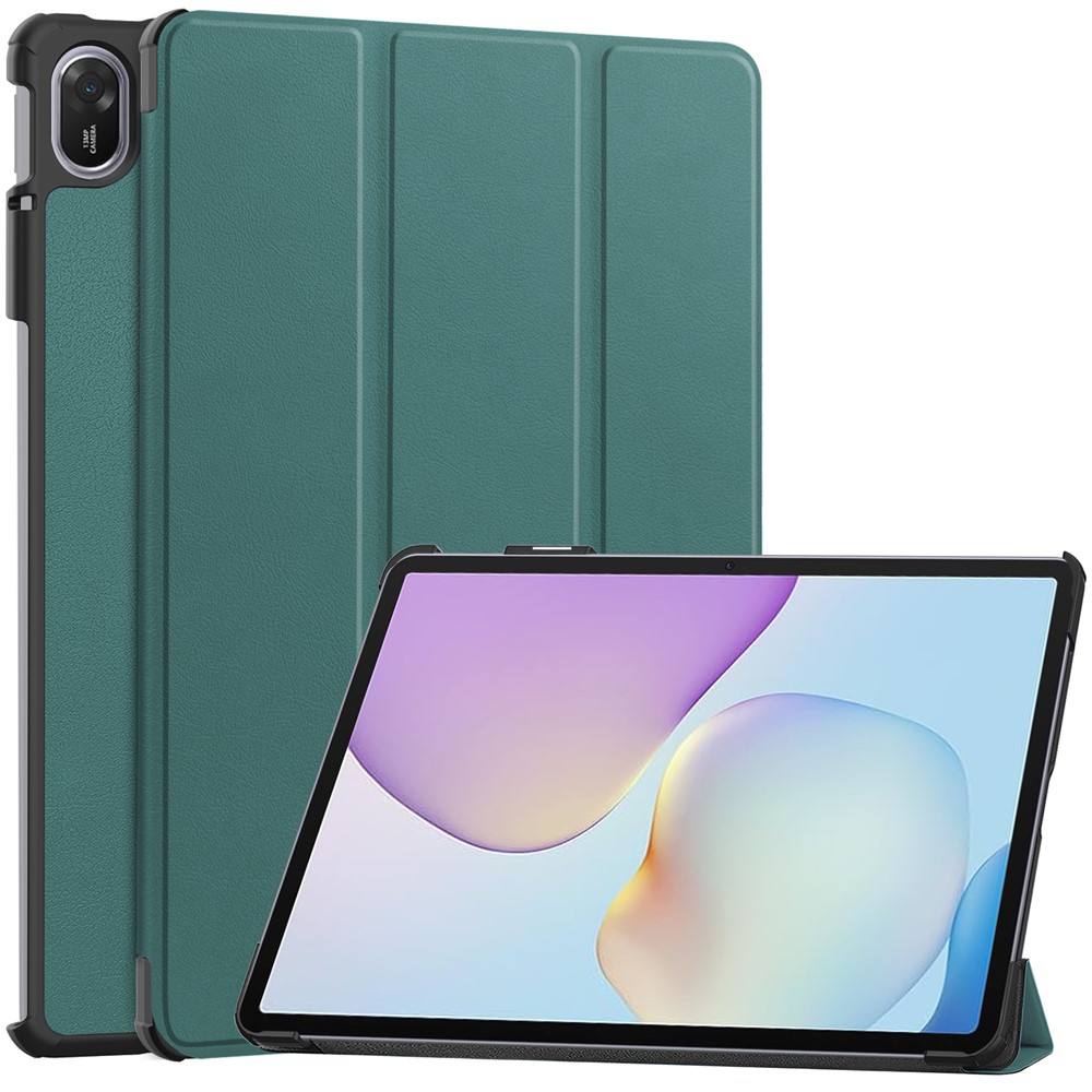 E-shop LEATHER Zaklápací kryt pre Huawei MatePad 11.5 2025 zelený