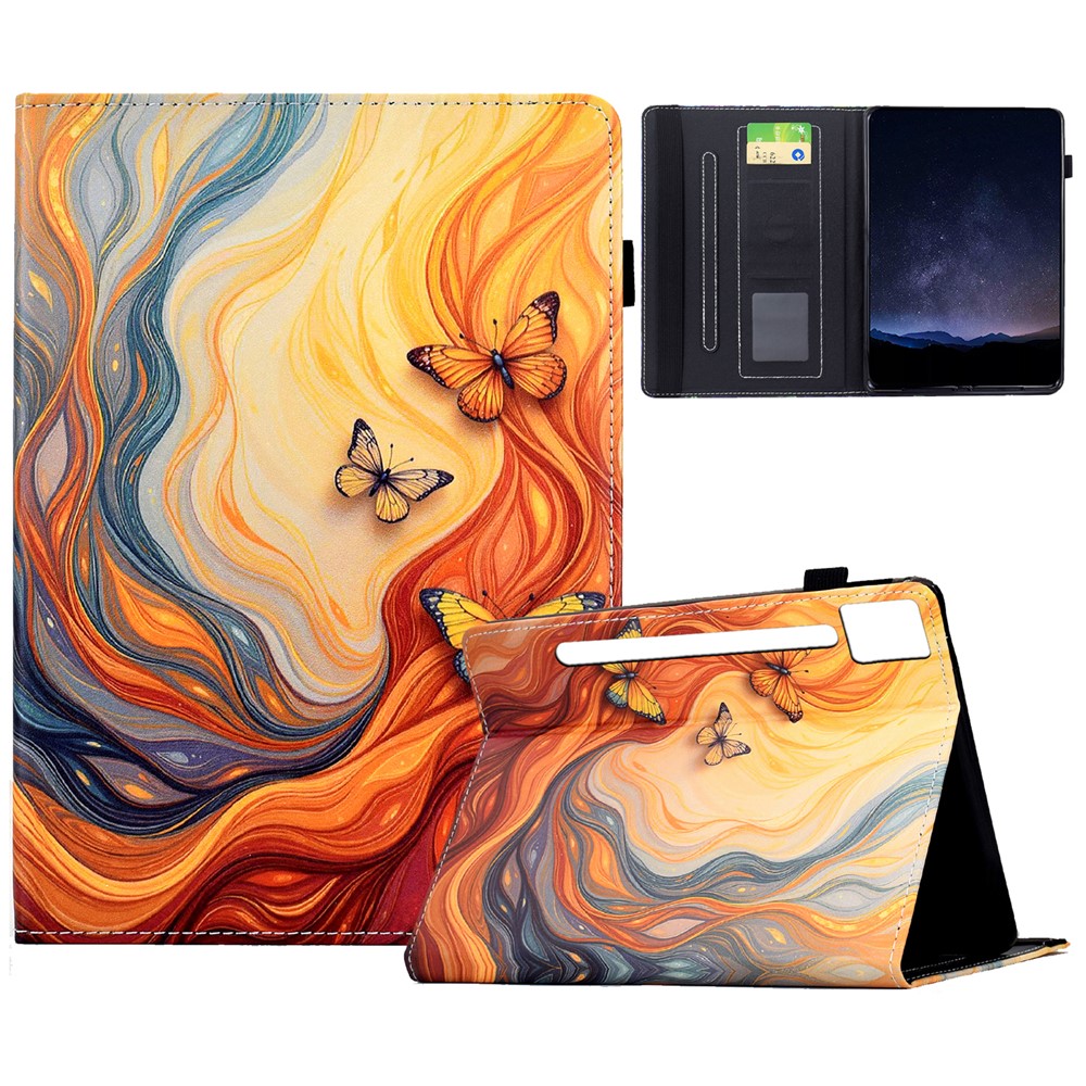 E-shop ART Zaklápacie puzdro Lenovo Idea Tab Pro FIRE BUTTERFLY