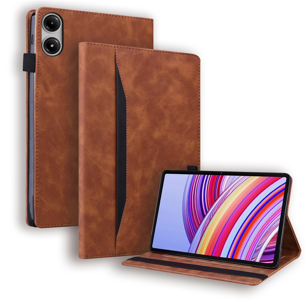 E-shop FLATY Zaklápací obal pre Xiaomi Redmi Pad 2 Pro hnedý