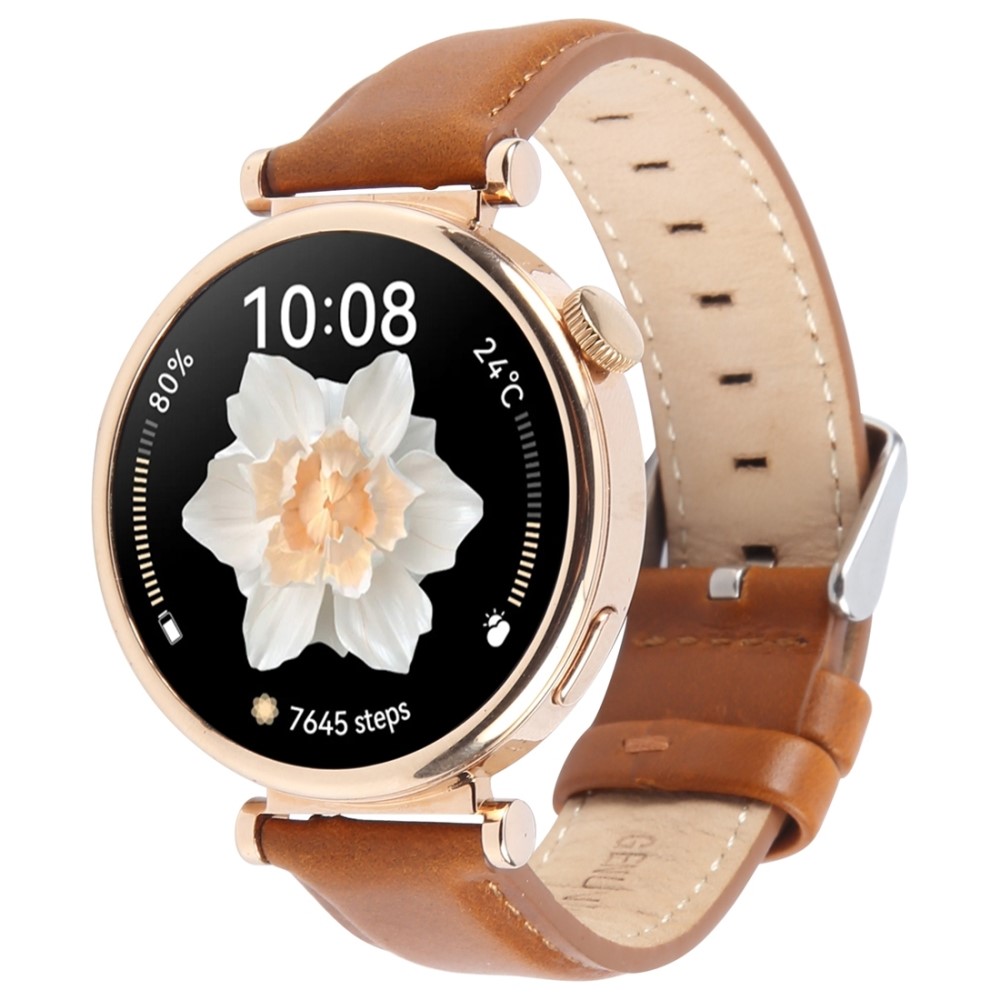 E-shop LEATHER Kožený remienok pre Garmin Lily 2 / Lily 2 Active hnedý