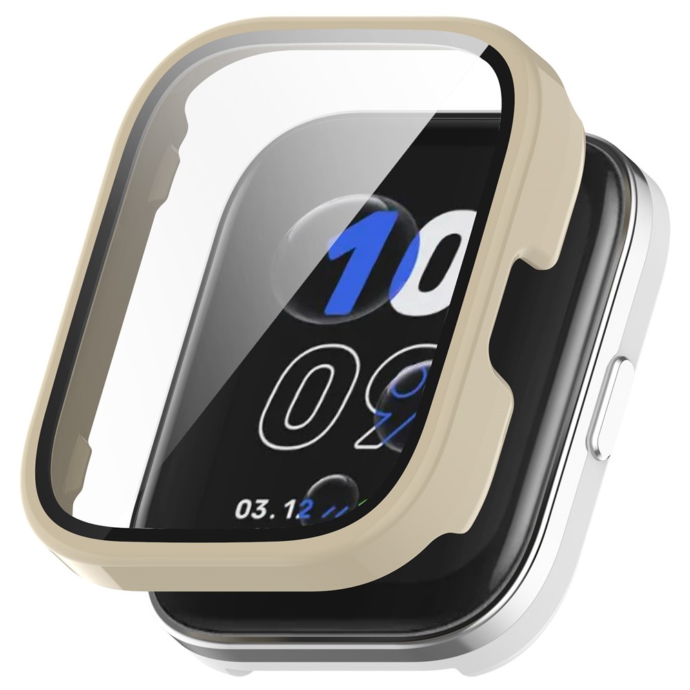 E-shop PC FULL COVER Plastový kryt so sklom pre Amazfit Bip 5 Unity IVORY