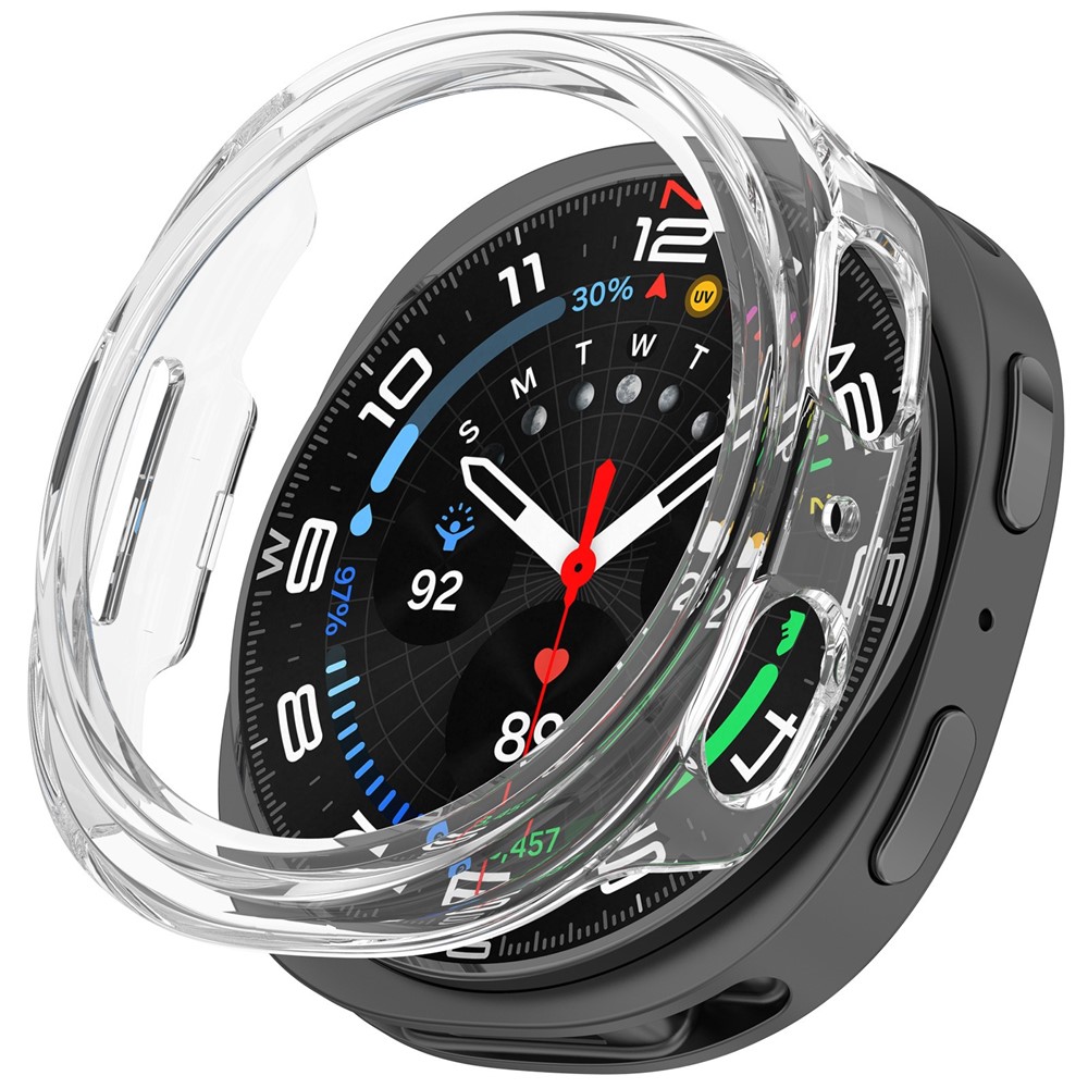 E-shop PC HALF COVER Plastový kryt Samsung Galaxy Watch8 40mm priehľadný
