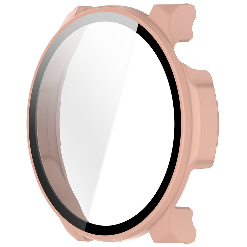 E-shop PC FULL COVER Plastový kryt so sklom pre Xiaomi Amazfit Balance 2 ružový