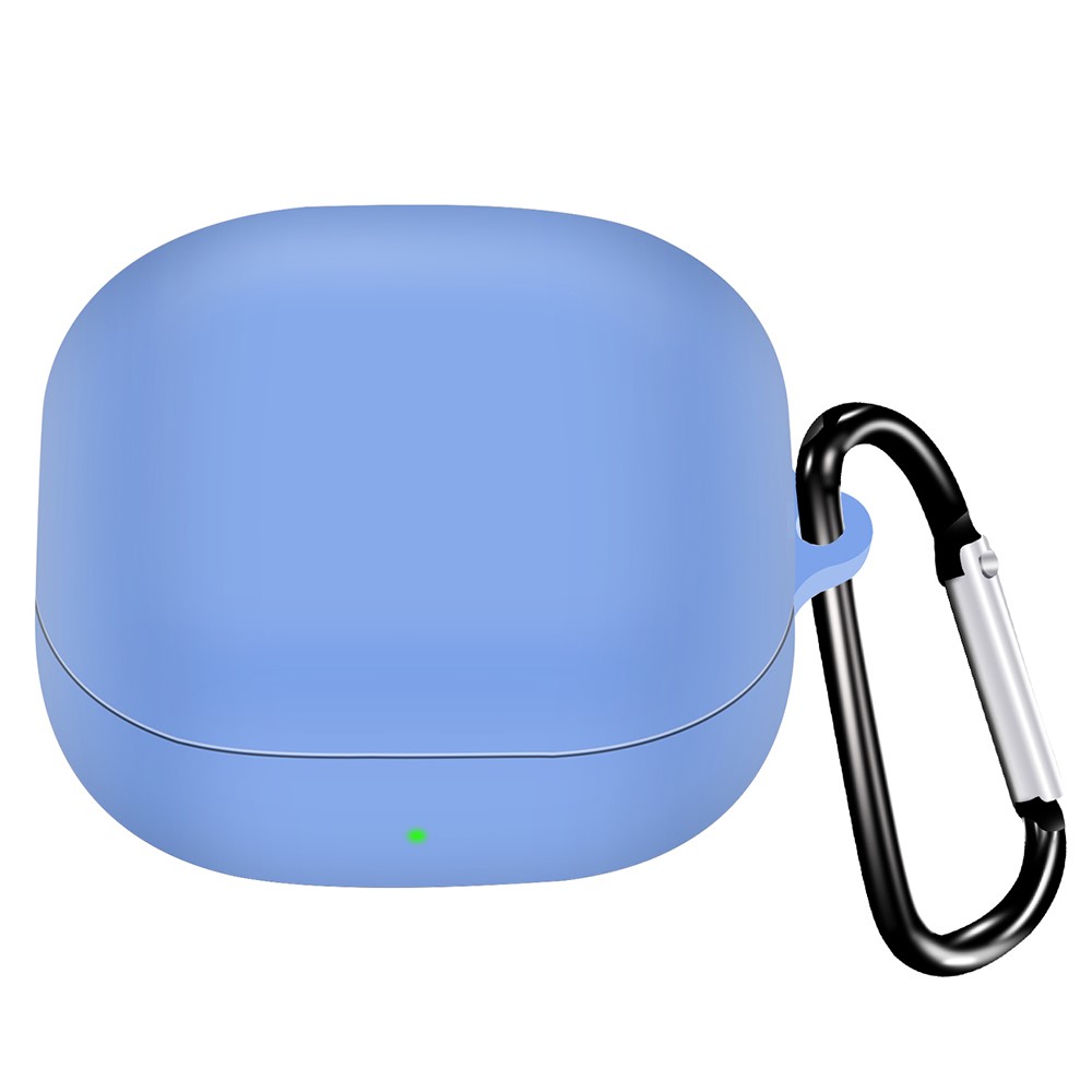 E-shop HOOK Silikónový obal pre Samsung Galaxy Buds2 Pro / Buds Pro / Live / Buds 2 svetlomodrý