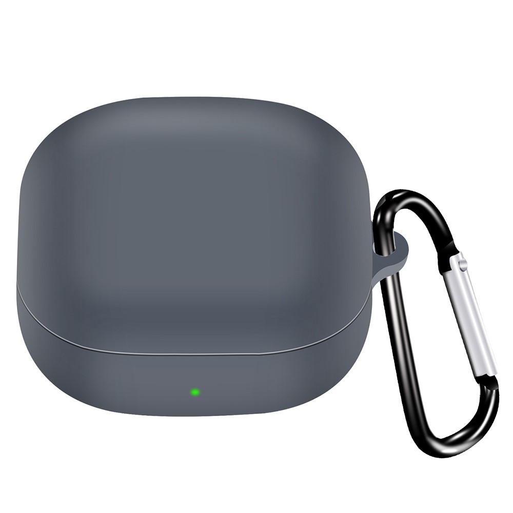 E-shop HOOK Silikónový obal pre Samsung Galaxy Buds2 Pro / Buds Pro / Live / Buds 2 šedý