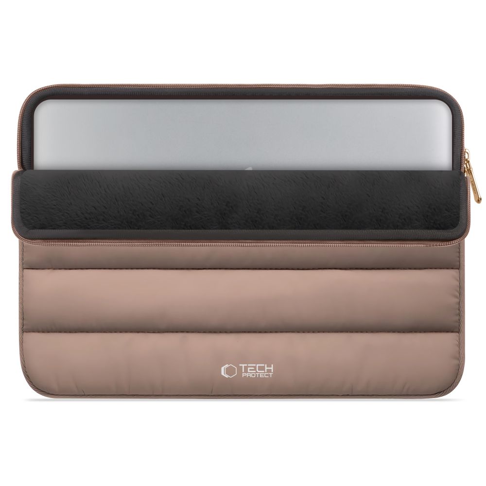 E-shop TECH-PROTECT FLUFFY Puzdro na notebook s uhlopriečkou 15 - 16" WALNUT