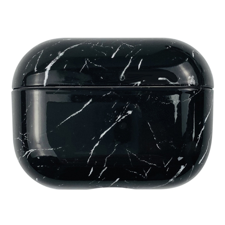 E-shop MARBLE Puzdro pre Apple Airpods Pro BLACK-WHITE