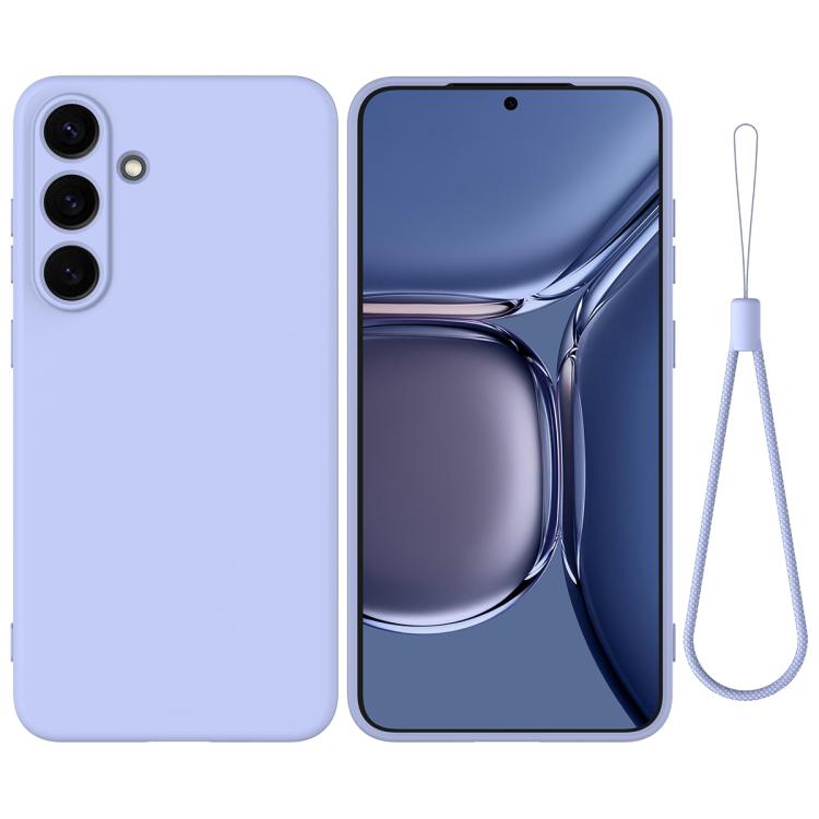 E-shop RUBBER Ochranný kryt pre Samsung Galaxy S25 FE fialový