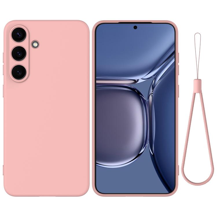E-shop RUBBER Ochranný kryt pre Samsung Galaxy S25 FE ružový