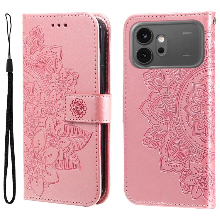 E-shop ART MANDALA Peňaženkový obal pre Honor 600 / Honor 600 Pro ružový