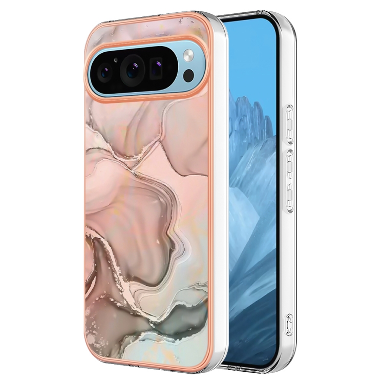 E-shop IMD MARBLE Ochranný kryt pre Google Pixel 9 Pro XL ROSE GOLD