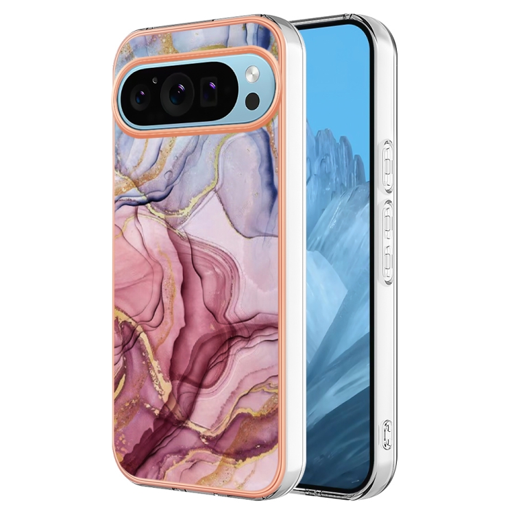 E-shop IMD MARBLE Ochranný kryt pre Google Pixel 9 Pro XL ROSE RED