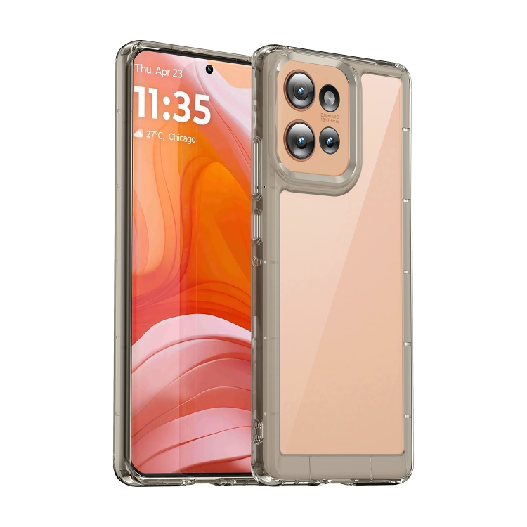 E-shop CRYSTAL Ochranný kryt pre Motorola Edge 50 šedý