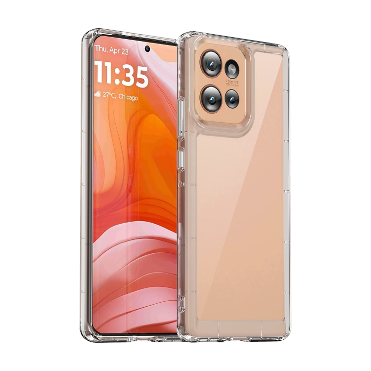E-shop CRYSTAL Ochranný kryt pre Motorola Edge 50 priehľadný