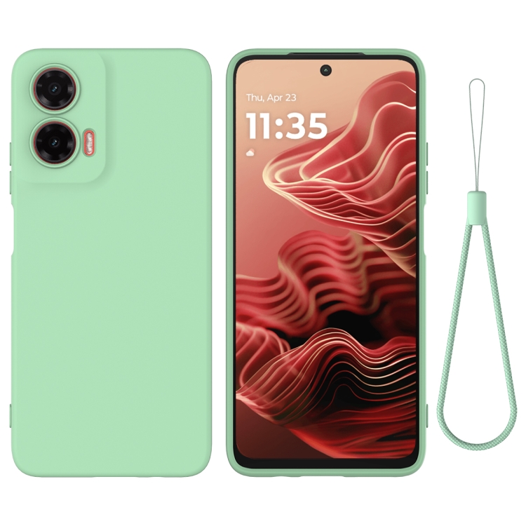 E-shop RUBBER Ochranný kryt pre Motorola Moto G35 5G zelený
