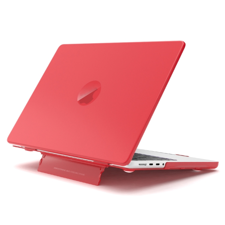 E-shop FROST Obal pre Macbook Air 13 (M2 / M3 / M4 / M5) A2681 / A3113 / A3240 / A3449 červený