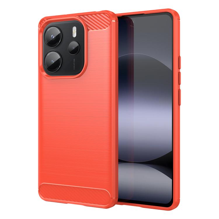 E-shop FLEXI TPU Ochranný kryt Xiaomi Redmi Note 14 červený