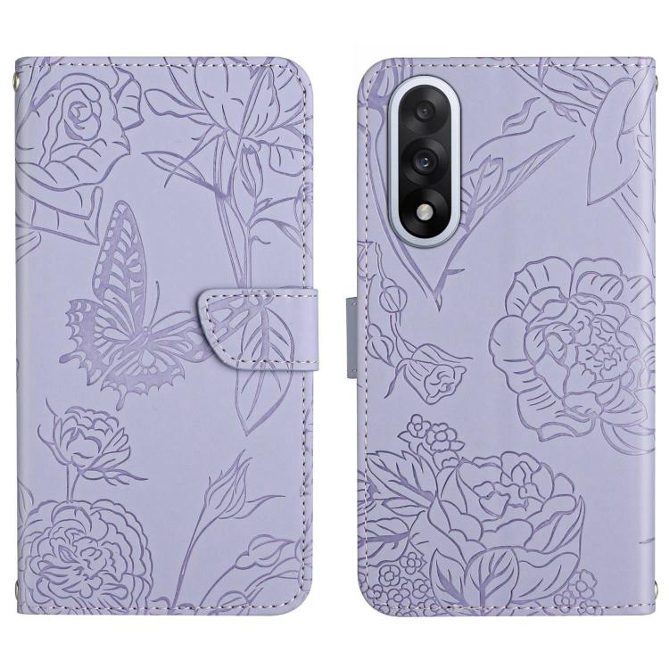 E-shop ART BLOSSOM Peňaženkový kryt pre OnePlus Nord 5 5G fialový
