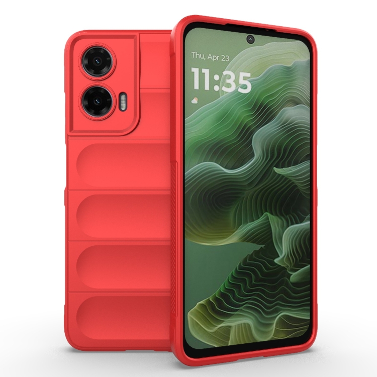 E-shop STEPS Ochranný kryt pre Motorola Moto G35 5G červený