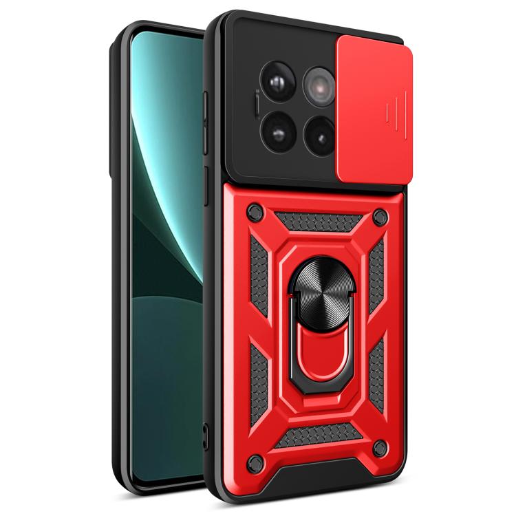 E-shop RING CAMERA Kryt s držiakom pre OnePlus 13R 5G červený