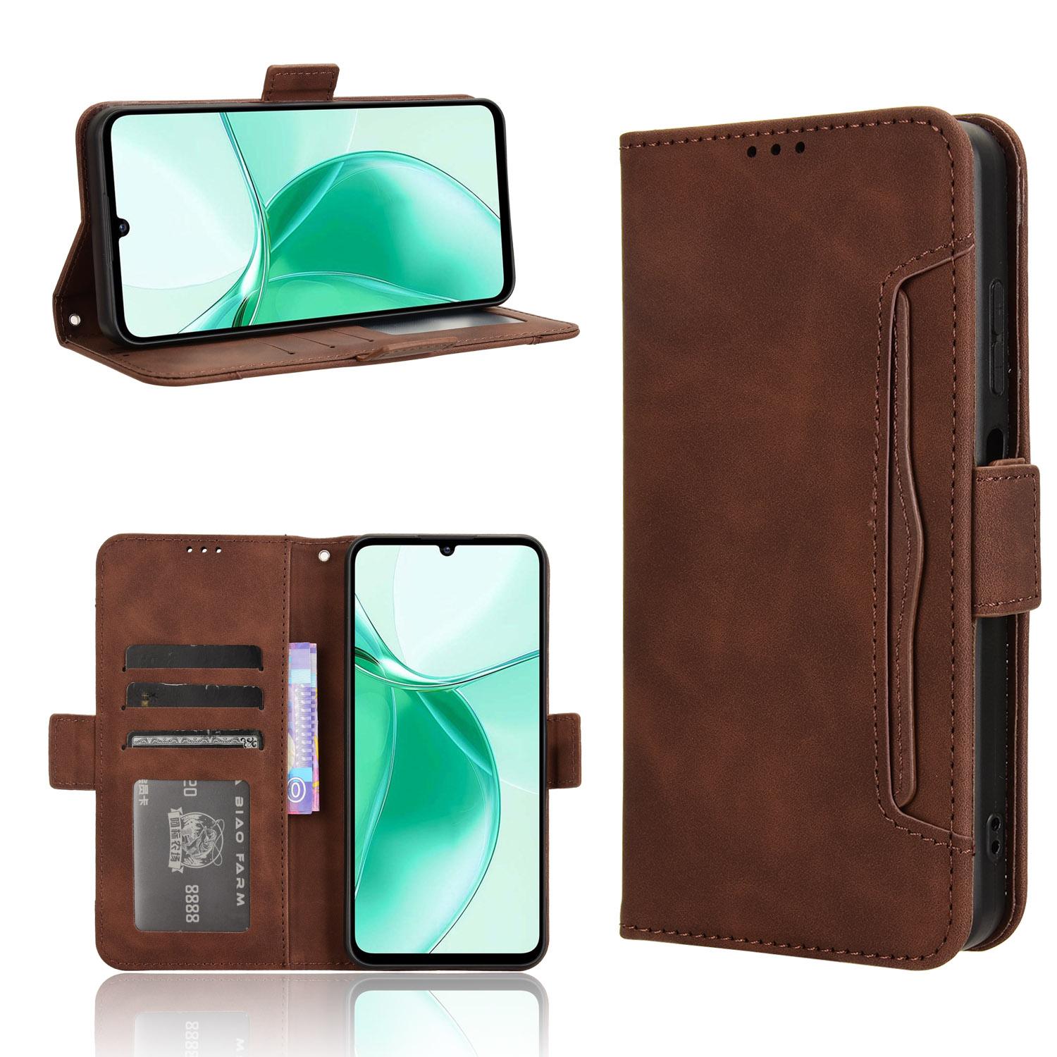 E-shop SLOT Peňaženkový obal pre ZTE Blade A35 hnedý