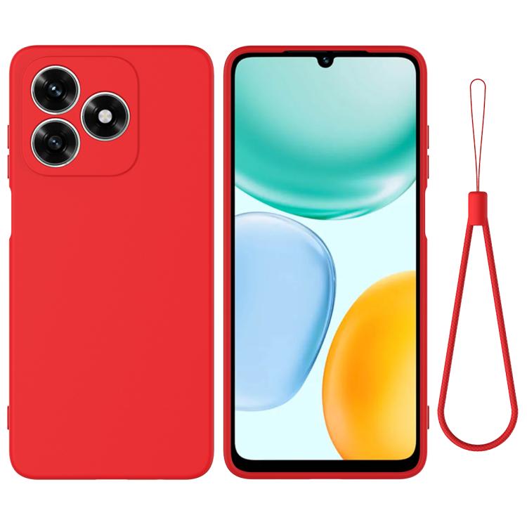 E-shop RUBBER Ochranný obal pre Honor X5c Plus červený