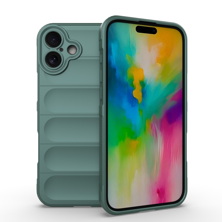 E-shop STEPS Ochranný kryt pre Apple iPhone 16 Plus zelený