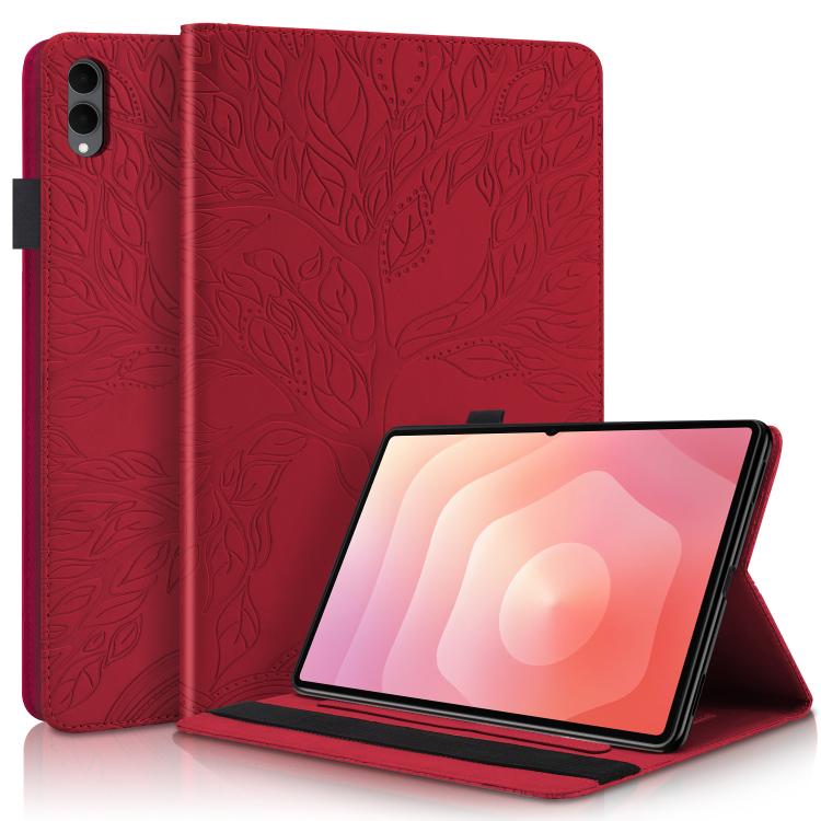 E-shop ART TREE Zaklápací obal pre Samsung Galaxy Tab S11 Ultra červený