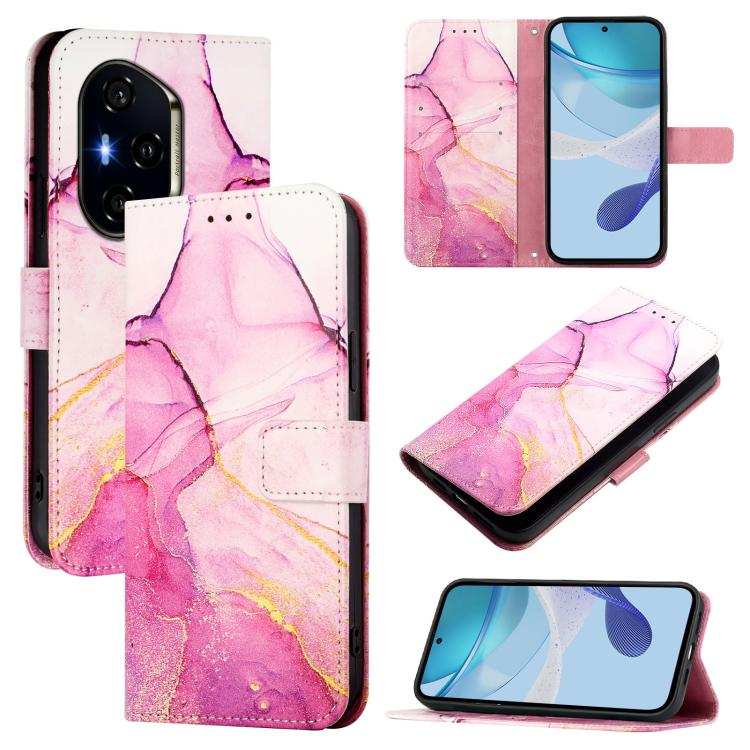 E-shop ART MARBLE Peňaženkový kryt pre Honor 400 5G PINK