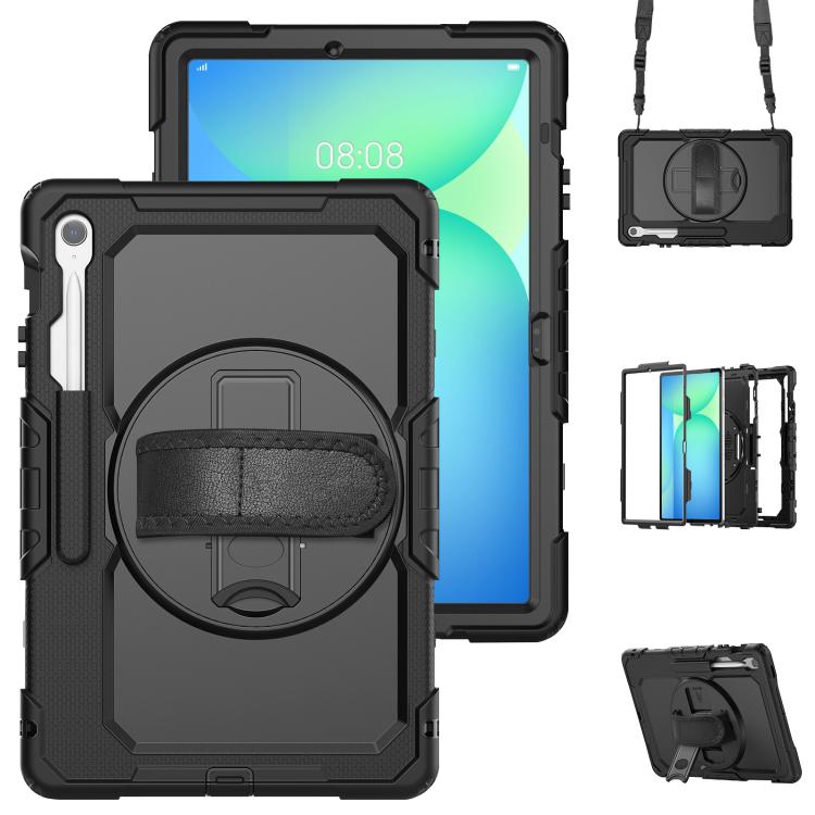 E-shop SOLID 360 Odolný obal pre Samsung Galaxy Tab S10 FE+ čierny