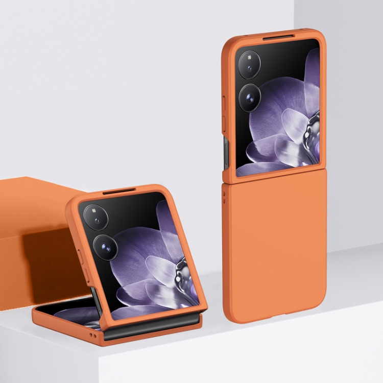 E-shop PLASTIC Ochranný plastový kryt pre Xiaomi MIX Flip oranžový