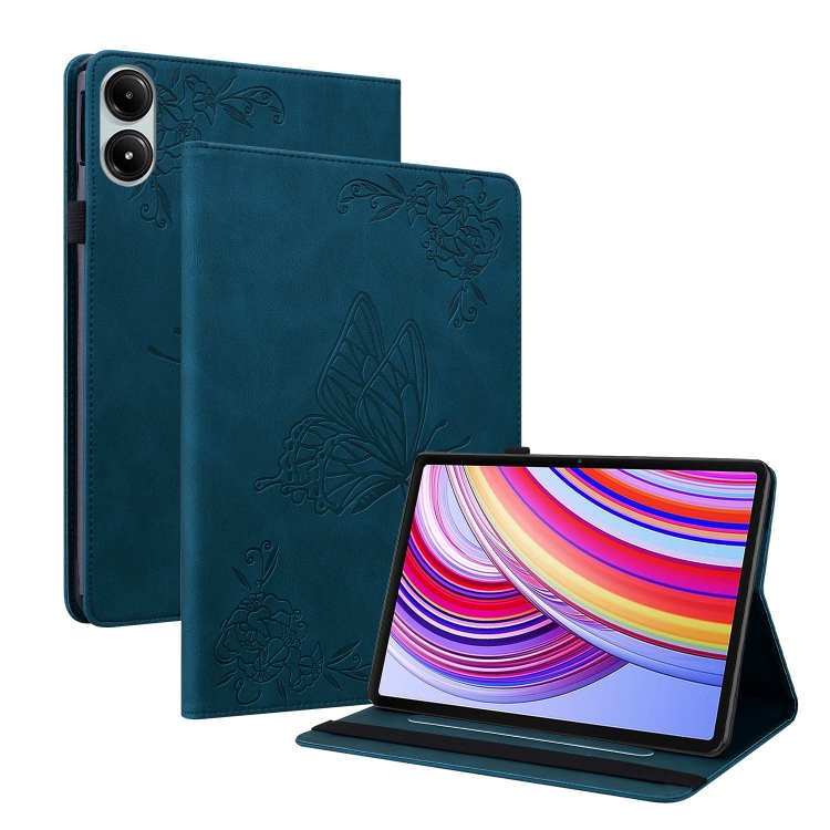 E-shop ART BUTTERFLY Zaklápacie puzdro pre Xiaomi Redmi Pad Pro / Pad Pro 5G modré