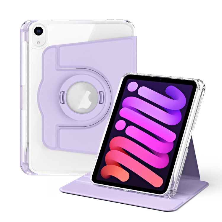 E-shop CRYSTAL FLEXI 2v1 Zaklápacie puzdro pre Apple iPad mini 2021 / iPad mini 2024 fialové