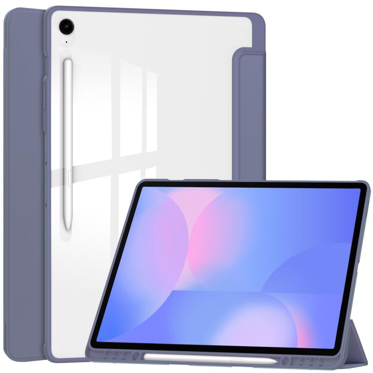 E-shop CRYSTAL Zaklápacie puzdro Samsung Galaxy Tab S10 FE+ svetlofialové