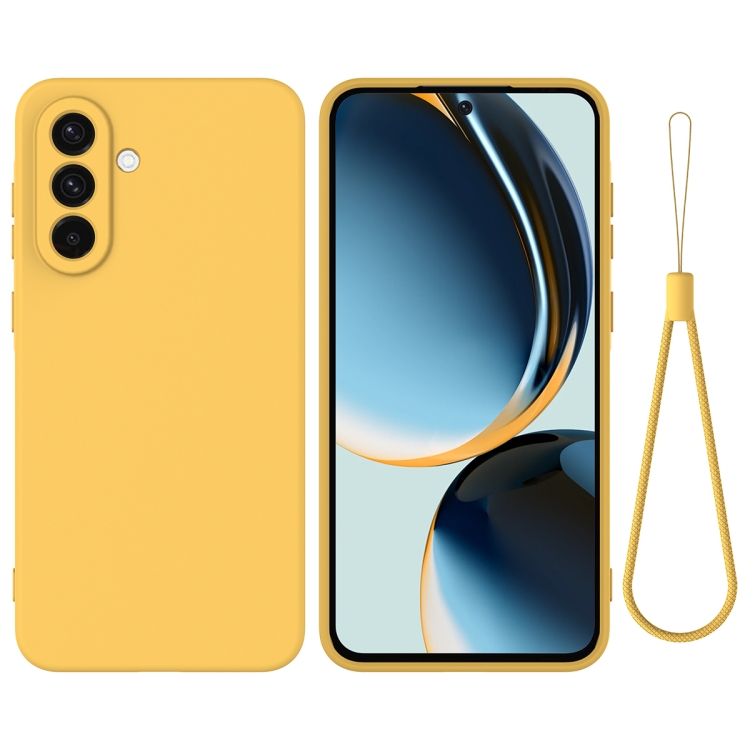 E-shop RUBBER Ochranný kryt pre Samsung Galaxy A36 žltý