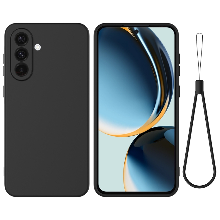E-shop RUBBER Ochranný kryt pre Samsung Galaxy A36 čierny