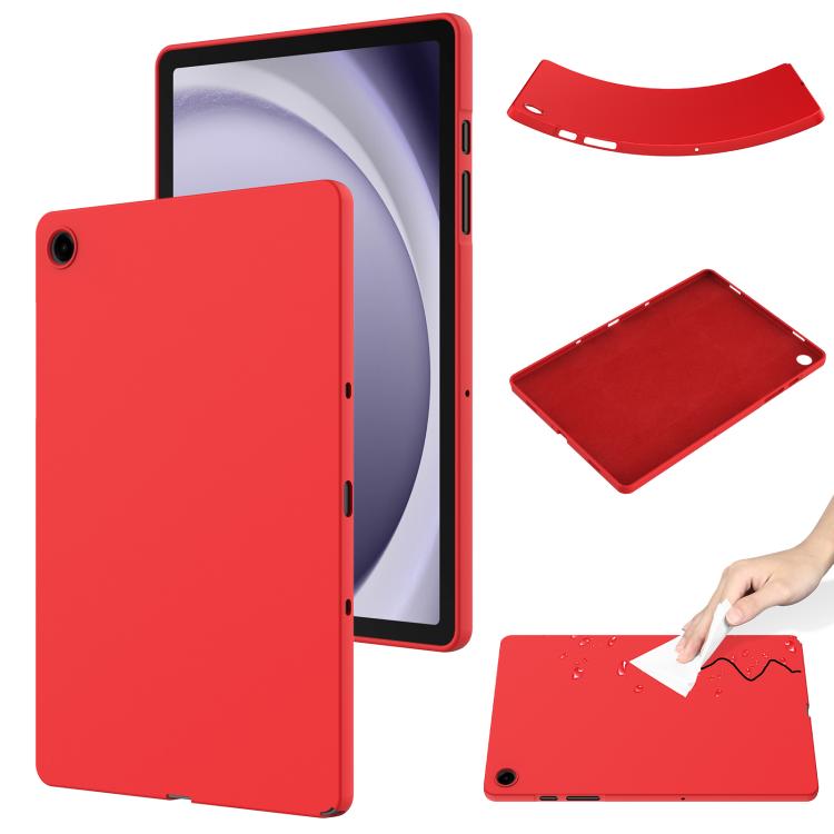 E-shop RUBBER Ochranný kryt pre Samsung Galaxy Tab A11+ červený