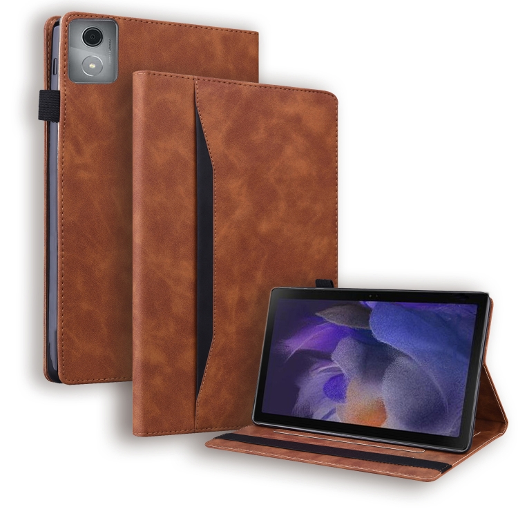 E-shop FLATY Zaklápacie puzdro pre Lenovo Tab K11 Plus hnedé