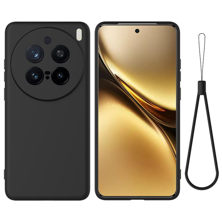 E-shop RUBBER Ochranný kryt pre Vivo X200 Pro 5G čierny