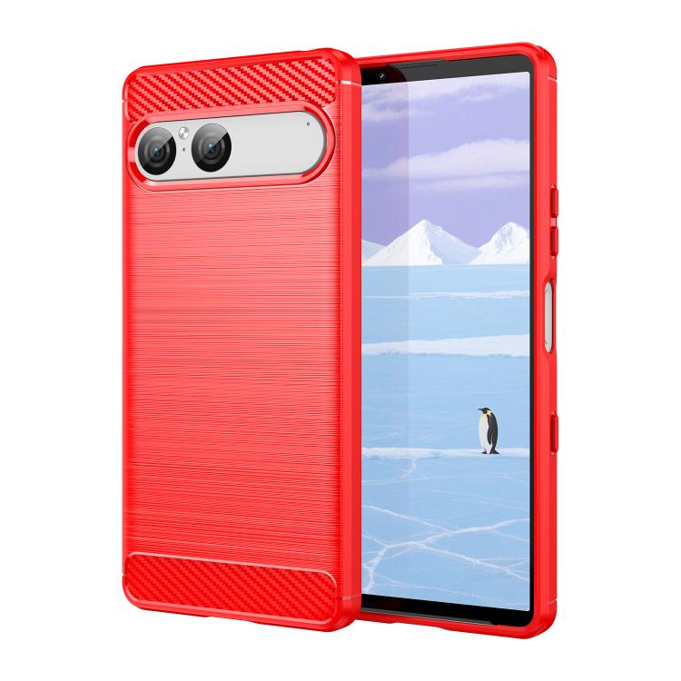 E-shop FLEXI TPU Ochranný obal Sony Xperia 10 VII červený