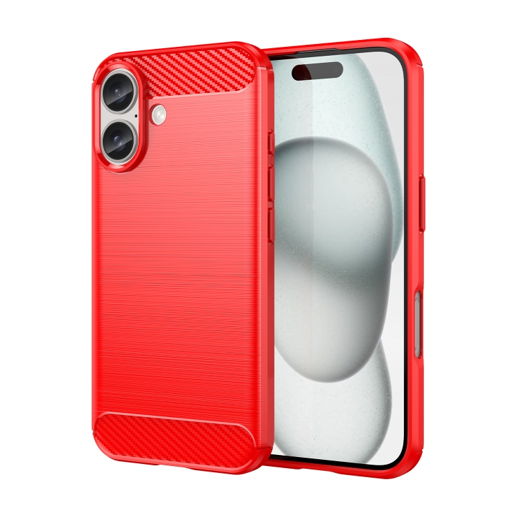 E-shop FLEXI TPU Ochranný kryt Apple iPhone 16 červený