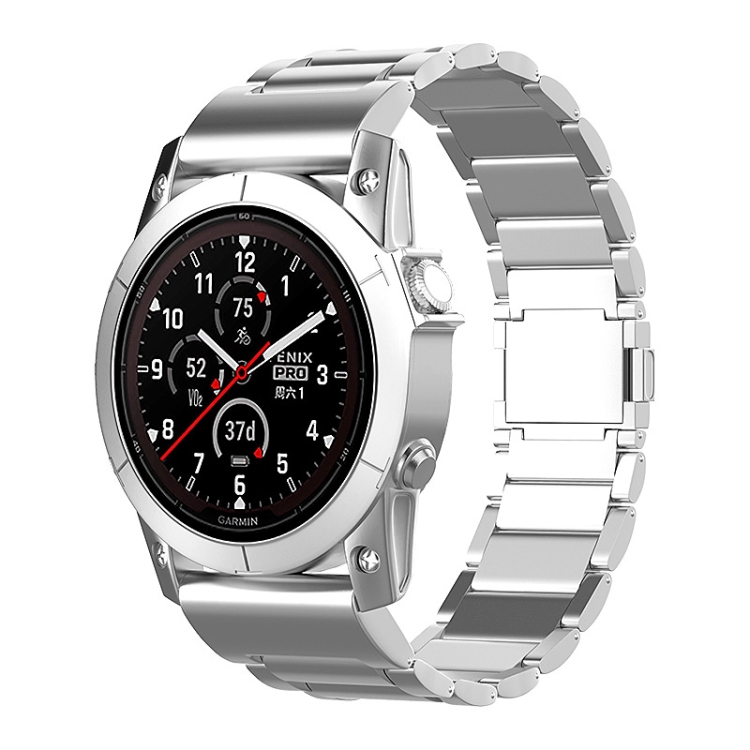 E-shop CLASSIC Kovový remienok pre Garmin Fenix 7 / Forerunner 965 strieborný