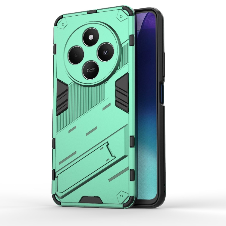 E-shop BIB Ochranný obal so stojanom pre Xiaomi Redmi 14C / Poco C75 zelený