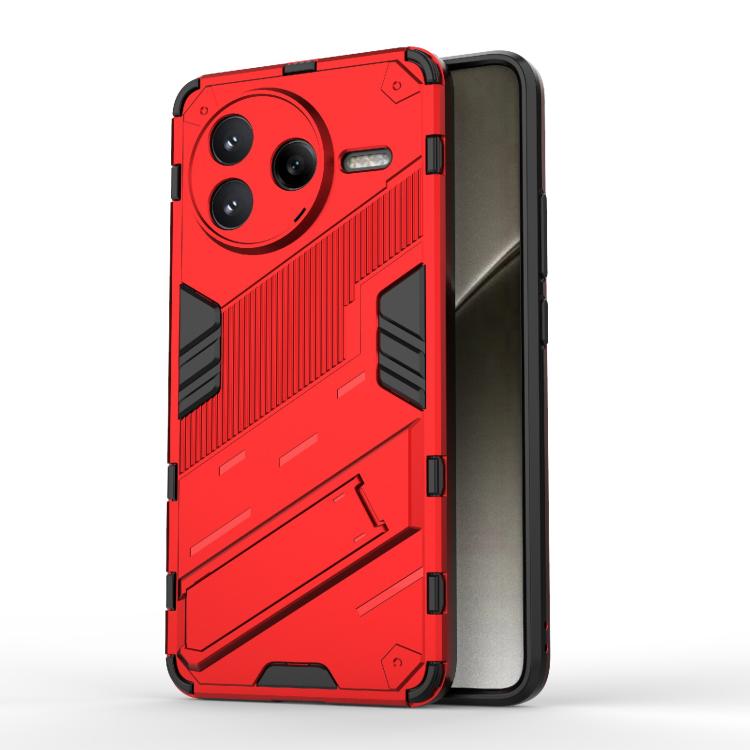 E-shop BIB Ochranný obal so stojanom pre Xiaomi Poco F7 Pro červený