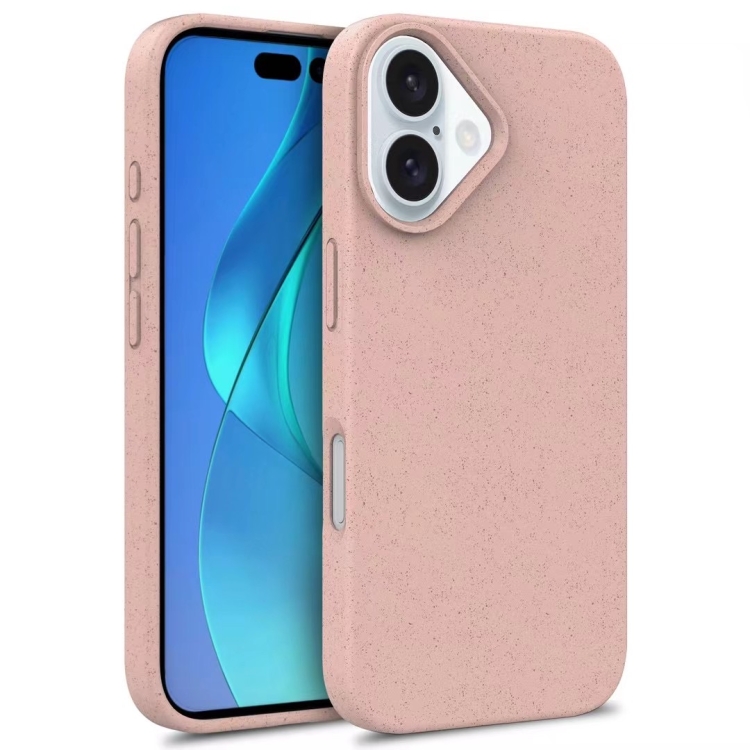 E-shop ECO RUBBER Ochranný obal Apple iPhone 16 svetloružový